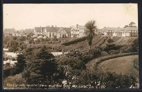 AK New Plymouth, Hospital from Westend-Park