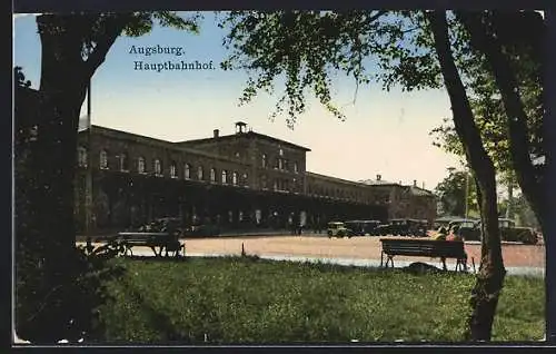 AK Augsburg, Hauptbahnhof