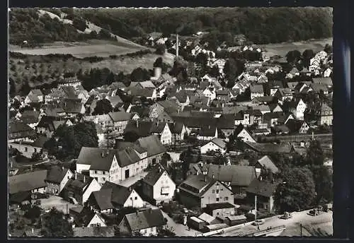 AK Unterkochen /Württ., Teilansicht der Ortschaft