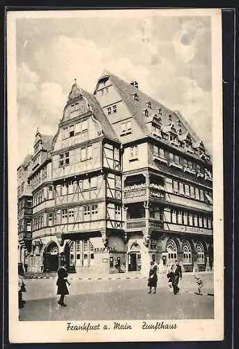 AK Alt-Frankfurt, Gasthaus Domschänke im Zunftshaus