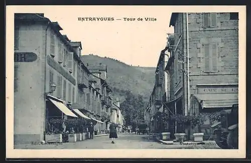 AK Entraygues, Tour de Ville