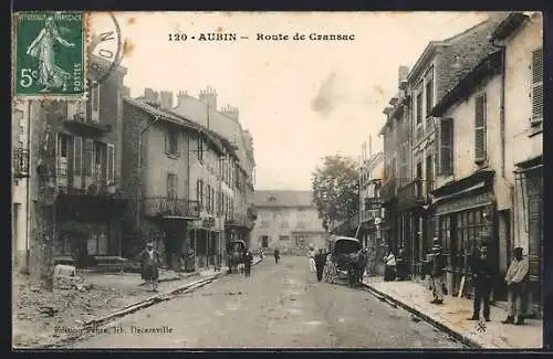 AK Aubin, Route de Cransac