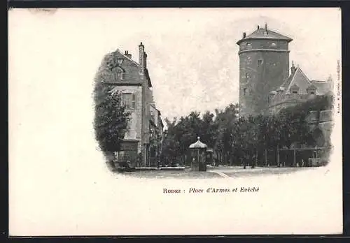 AK Rodez, Place d`Armes et Evêché