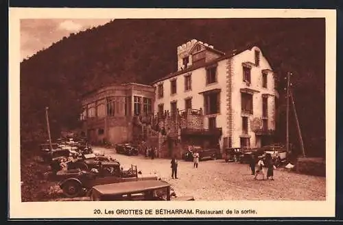 AK Bétharram, Les Grottes, Restaurant de la sortie