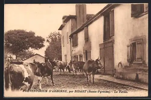 AK Bidart /Basses-Pyrénées, Préventorium d`Arbonne, La Ferme