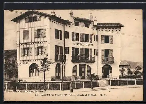 AK Hendaye, L`Hôtel Central