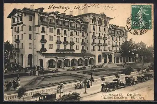 AK Hendaye /Côte Basque, L`Hôtel Eskulduna