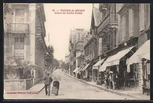 AK Salies-de-Béarn, Cours du Jardin Public