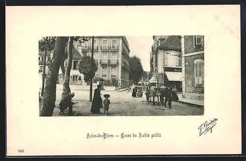 AK Salies-de-Béarn, Cours du Jardin public