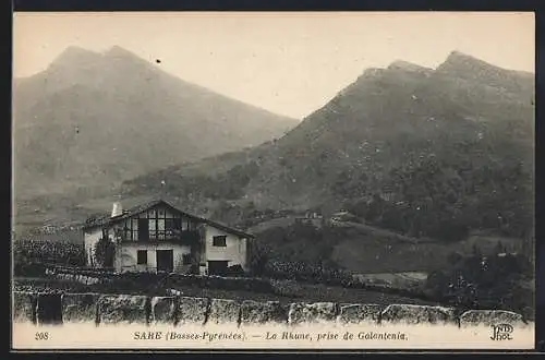 AK Sare /Basses-Pyrénées, La Rhune prise de Galantenia