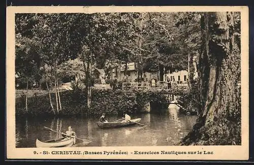 AK St. Christau /Basses Pyrénées, Exercices Nautiques sur le Lac