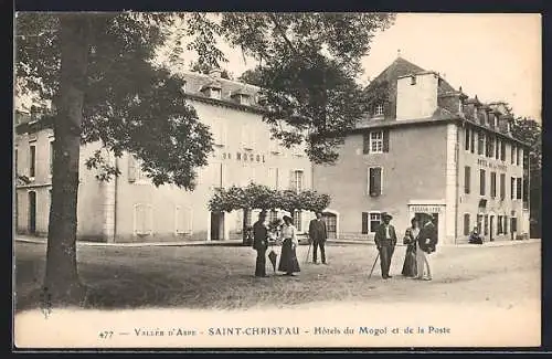 AK Saint-Christau /Vallée d`Aspe, Hôtels du Mogol et de la Poste