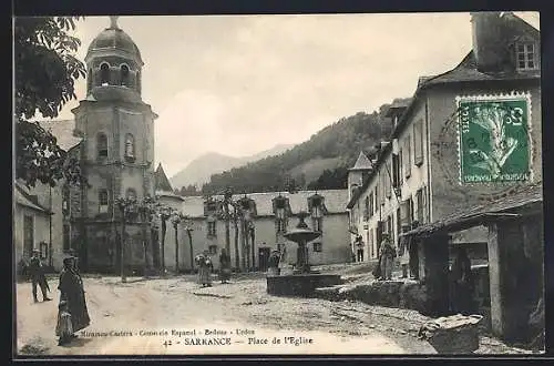 AK Sarrance, Place de l`Eglise