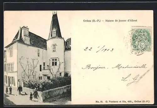 AK Orthez /B.-P., Maison de Jeanne d`Albret