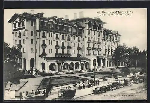 AK Hendaye Plage, Grand Hotel Eskualduna