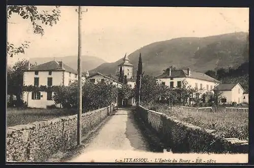 AK Itxassou, L`Entrée du Burg