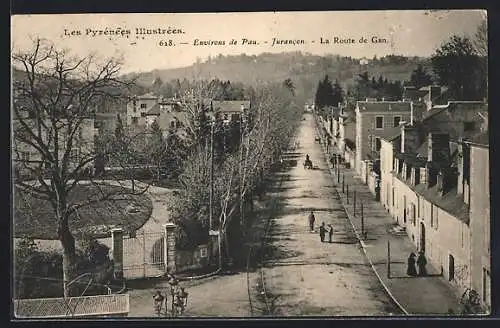 AK Jurancon, Les Pyrénées Illustrées, La Route de Gan