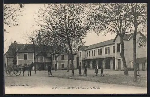 AK Artix, L`École et la Mairie