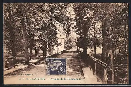 AK Lasseube, Avenue de la Promenade