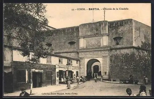 AK Bastia, L`entrée de la citadelle