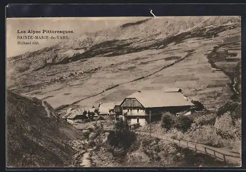 AK Sainte-Marie-de-Vars, Vue generale