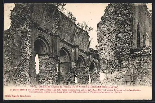 AK St-André-des-Rosans, Ruines de l`Eglise