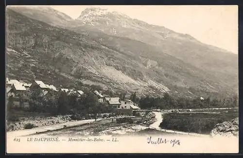 AK Monnètier-les-Bains, Vue partiale