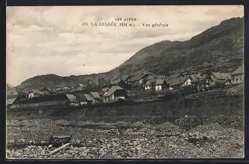 AK La Bessée /Alpes, Vue generale