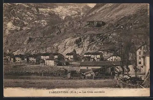 AK L`Argentière /H.-A., Les Cités ouvrières