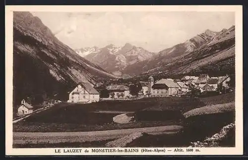 AK Monétier-les-Bains, Le Lauzet de Monetier-les-Bains