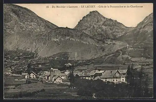 AK Le Lauzet, Cols de la Ponsonnière et du Chardonnet