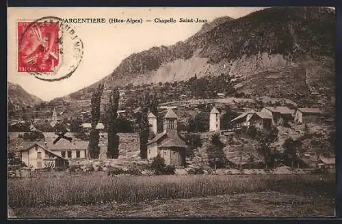 AK L`Argentière /Htes-Alpes, Chapelle Saint-Jean