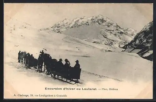 AK Lautaret, Excursion d`hiver au Lautaret