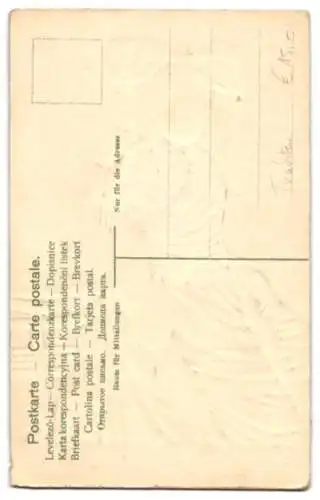 AK Hübsche Markgräflerin in Tracht