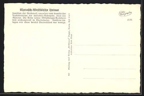 AK Essen / Ruhr, Eingang zum Münster