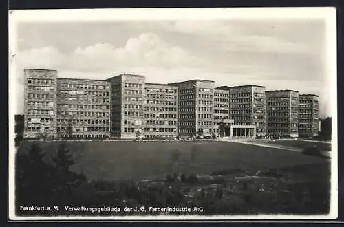 AK Frankfurt-Westend, Verwaltungsgebäude der I.G. Farbenindustrie