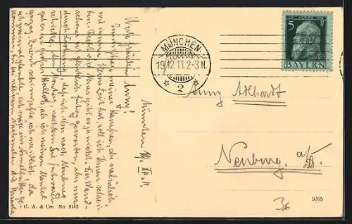 AK München, Neue Königliche Anatomie