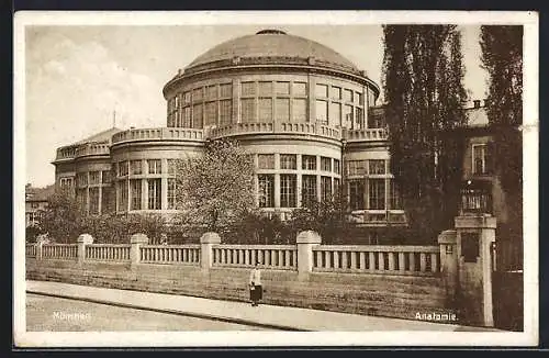 AK München, Gebäude der Anatomie