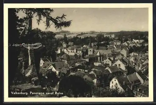 AK Valkenburg, Panorama vanaf Ruine