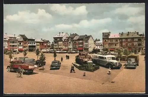 AK Bastogne, Place Général Mac Auliffe avec le Tank