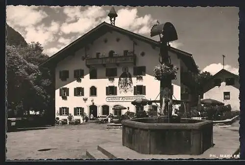 AK Mayrhofen /Tirol, Gasthof Kramerwirt