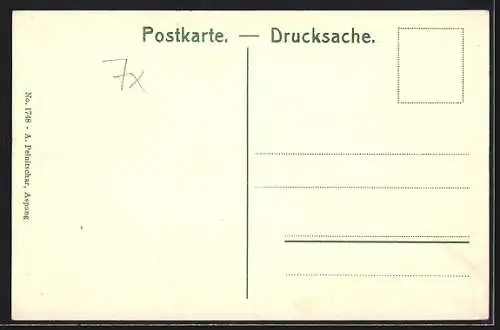 AK Aspang /N.-Ö., Ortsansicht mit den 3 Staatsbahn Viadukten