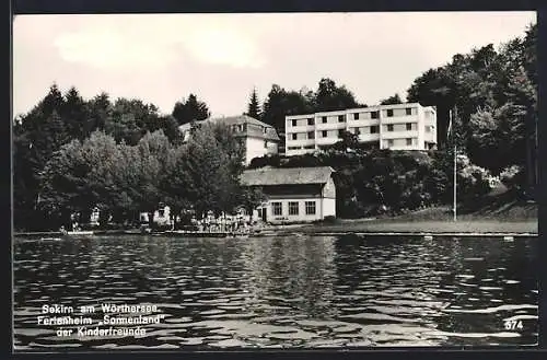 AK Sekirn am Wörthersee, Ferienheim Sonnenland der Kinderfreunde