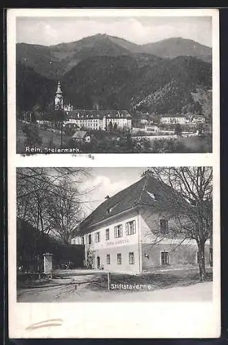 AK Gratwein-Strassengel, Rein, J. Sewalds Gasthaus zur Stiftstaverne, Kloster