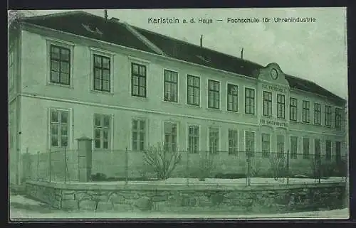 AK Karlstein a. d. Haya, Fachschule für Uhrenindustrie