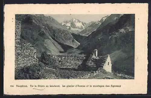 AK Dauphiné, Le glacier d`Arsine et la montagne des Agneaux