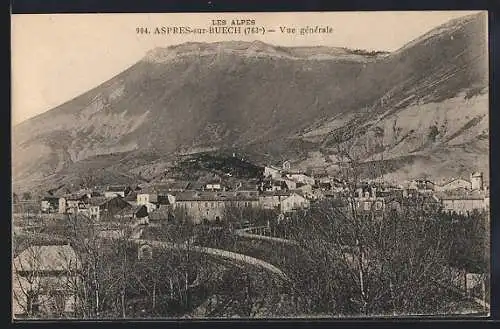 AK Aspres-sur-Buech, vue générale