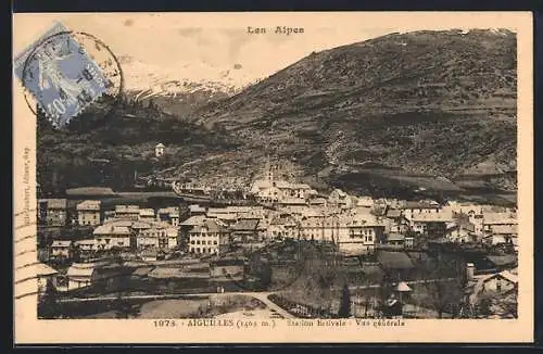 AK Aiguilles /Alpes, Station Estivale, Vue generale