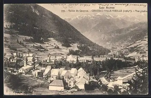 AK Château-Ville-Vieille, vue générale