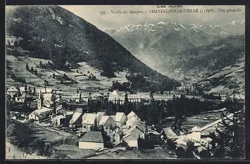 AK Château-Ville-Vieille, vue générale